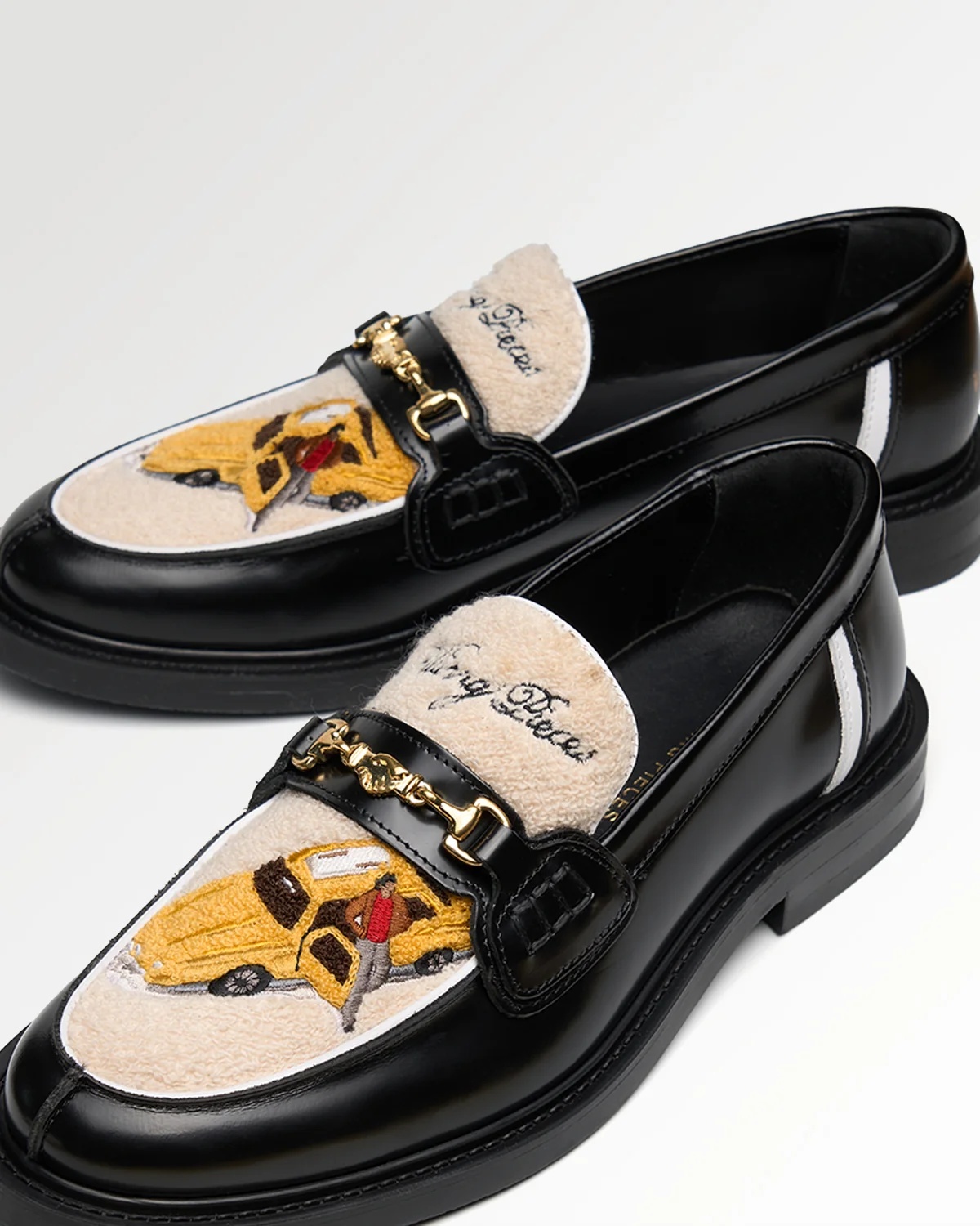 Loafer Yellow Cab Black - Filling Pieces - streetdrip.top