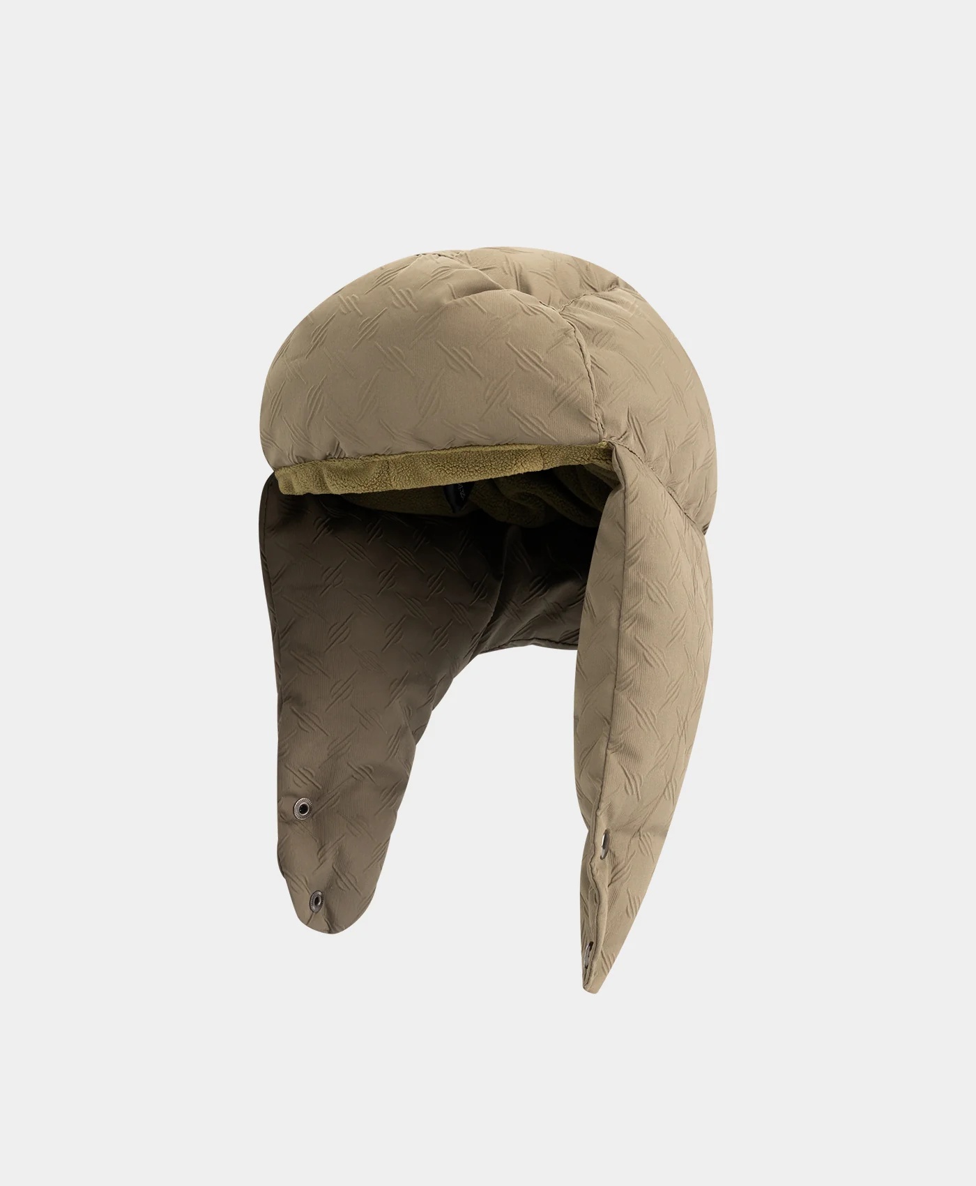 Army Green Padded Sealed Monogram Hat__streetdrip.top