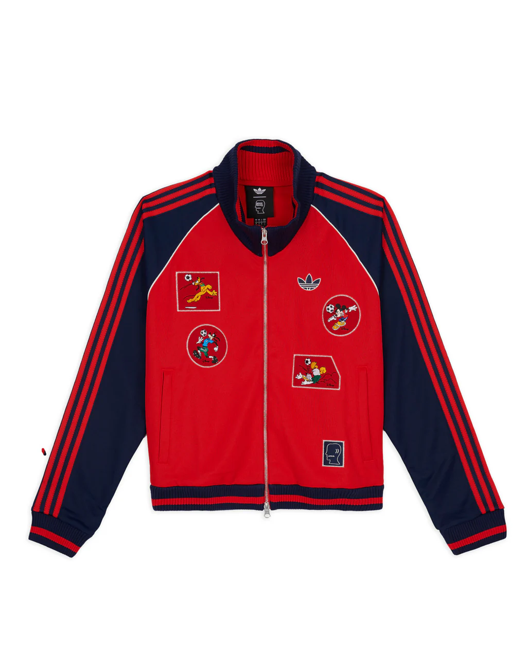 Brain Dead x Disney x Adidas Mickey and Friends Track Jacket - Red__streetdrip.top