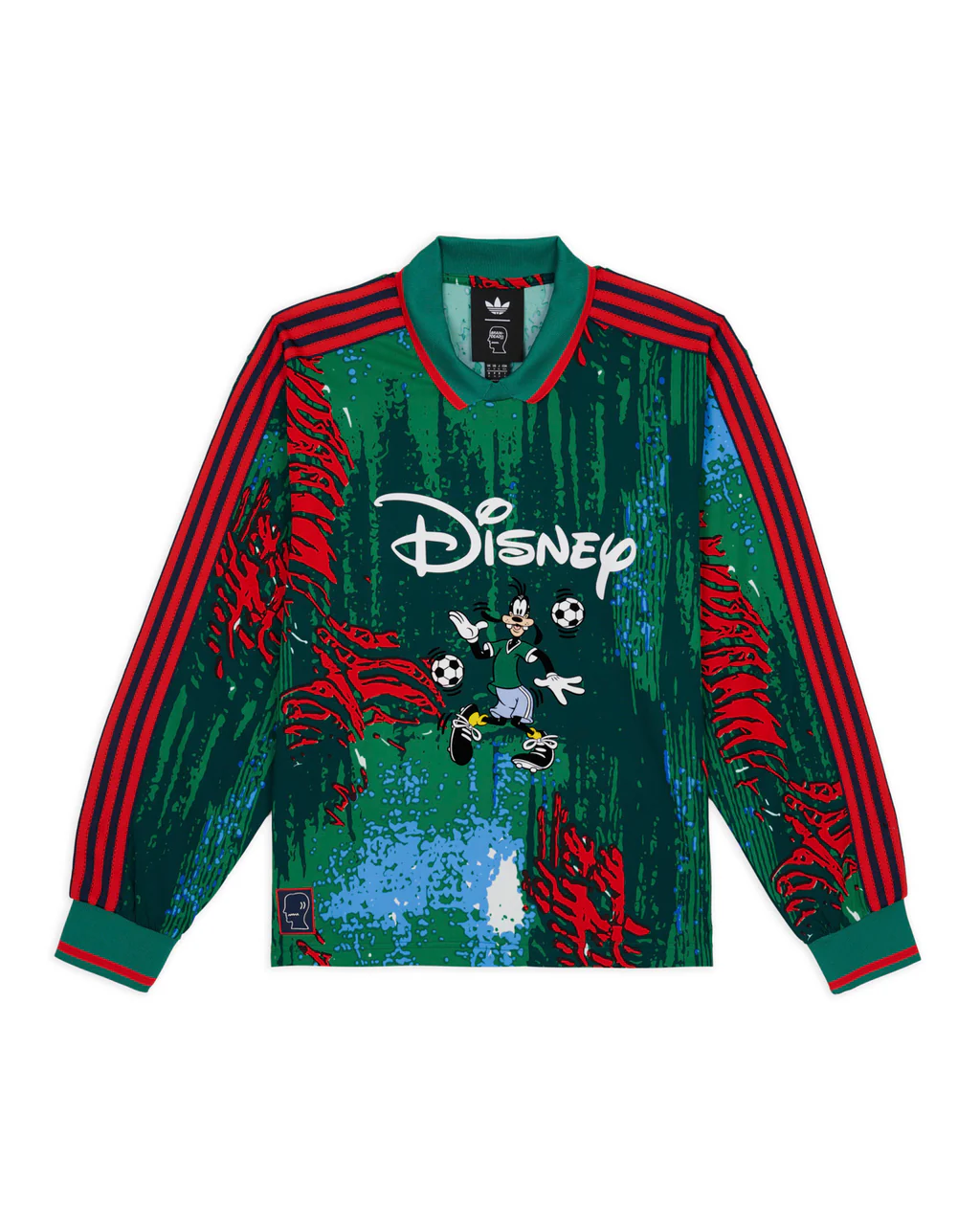 Brain Dead x Disney x Adidas Goofy Goalie Jersey - Red__streetdrip.top