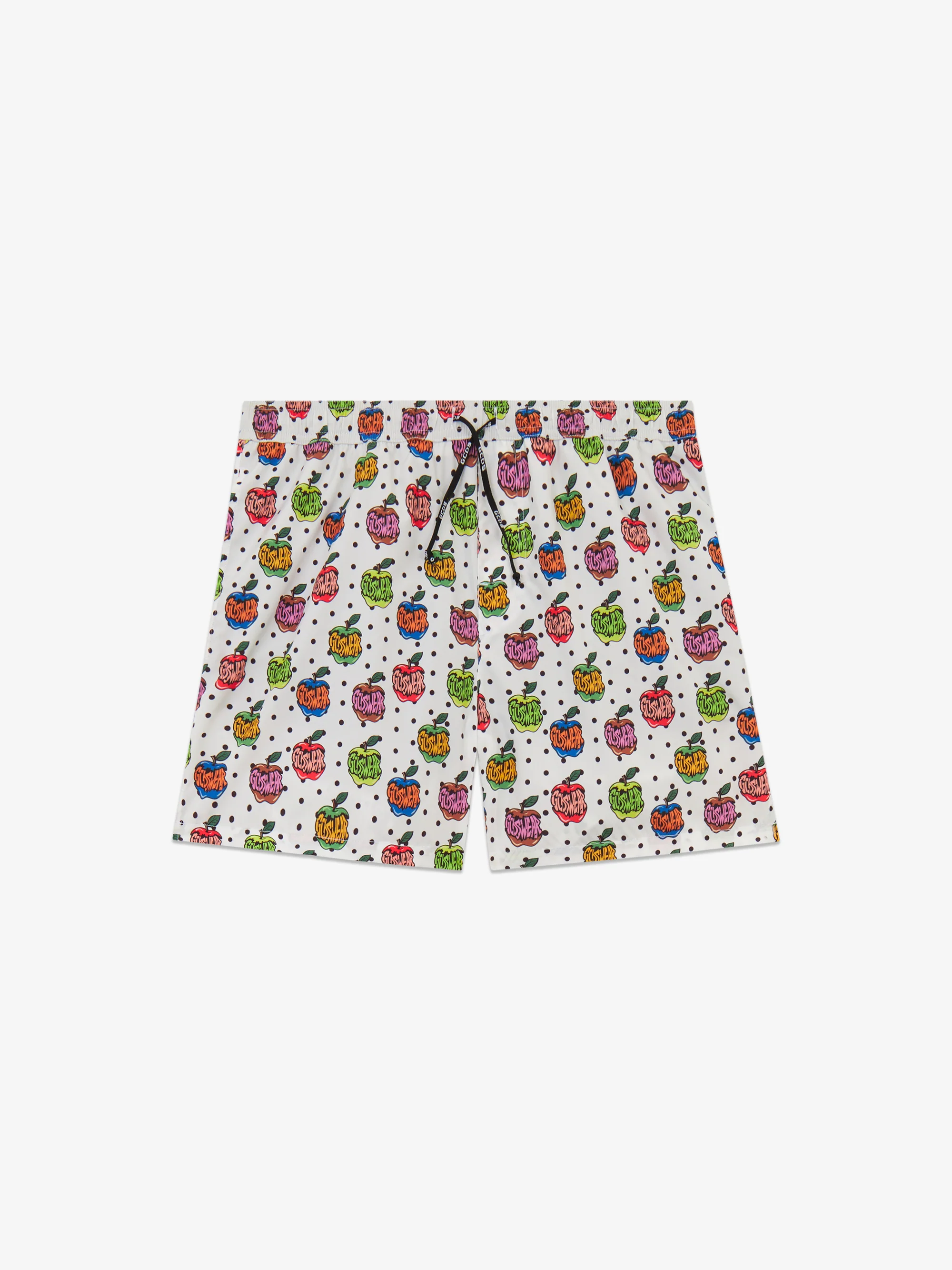 Apple Print Swimwear__streetdrip.top