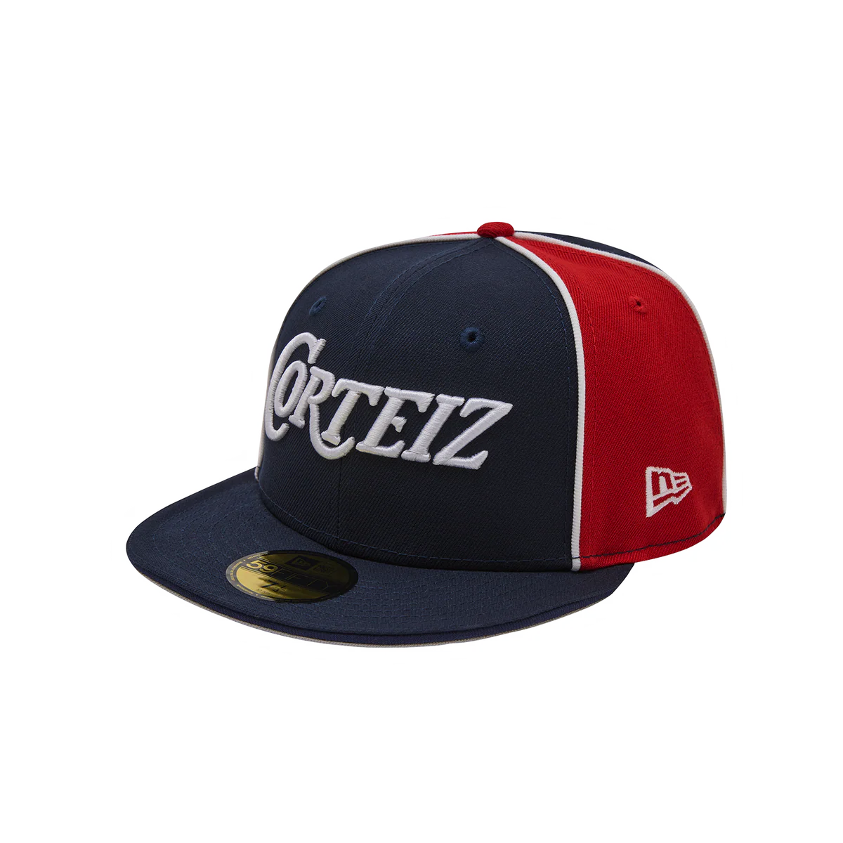 PIRATE RADIO NEW ERA FITTED CAP [NAVY/RED]__streetdrip.top