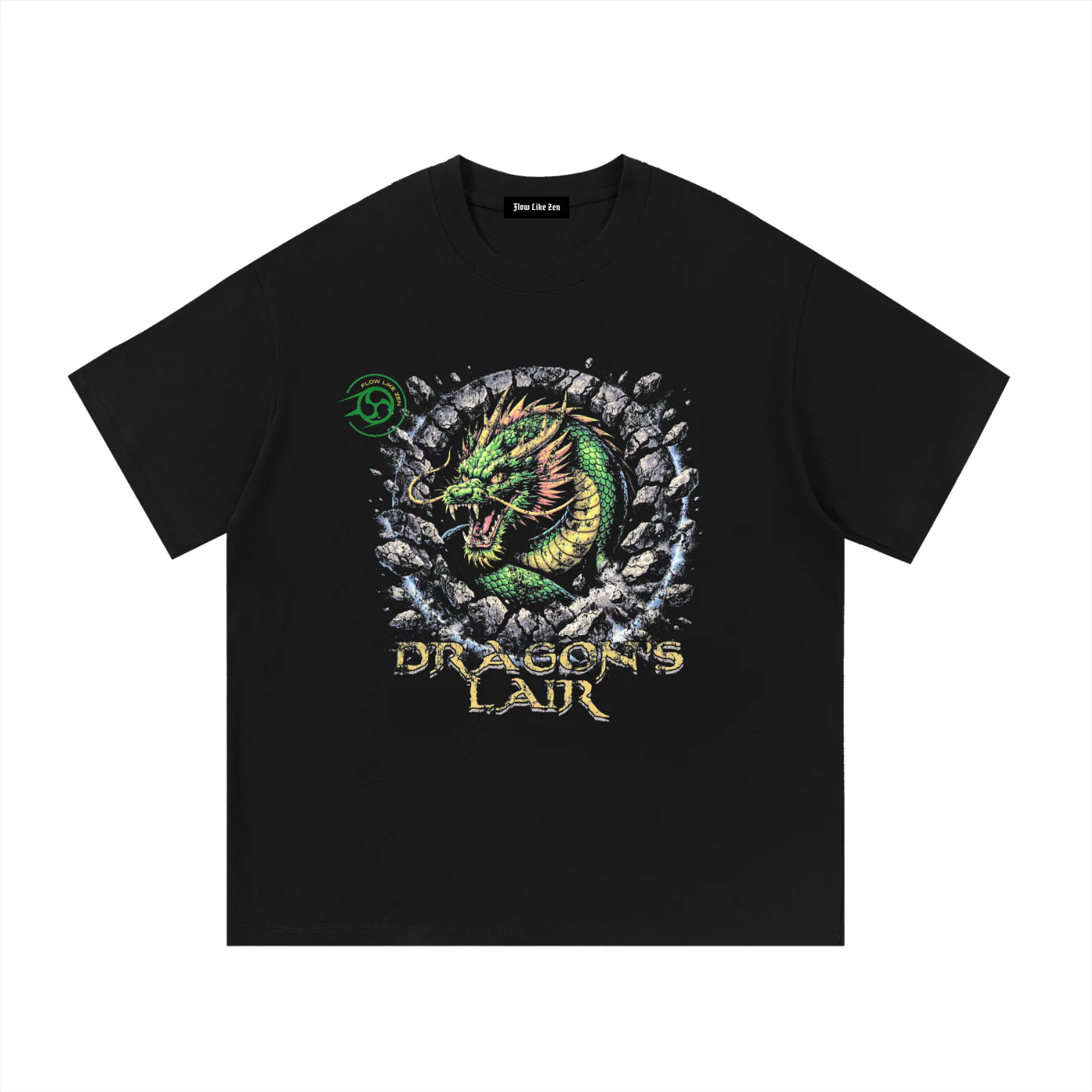 Dragon's Lair Relaxed T-Shirt__streetdrip.top